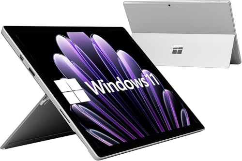 Microsoft Surface Pro 7+ Tablet PC 12.3'' (2736x1824) Touchscreen Windows 11 Pro Laptop, Intel Core i5-1135G7, 8GB RAM, 256GB SSD, Silver, No Keyboard (Refurbished)