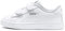 PUMA Smash v2 L V Inf, Sneakers Unisex bebé, White White, 25 EU