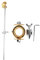 Équipement de Torche découpeur plasma Circinus Rouleau Guide de roue AG60, entretoise de roue de guide de rouleau de torche de coupe