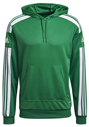 Adidas Herren Squadra 21 Hoodie Team Green/White, XL