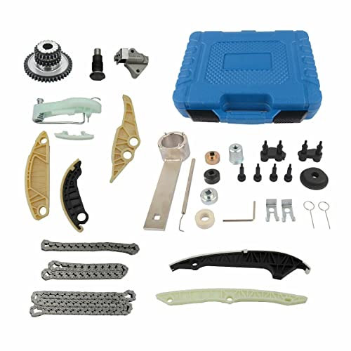 Flynsu Kit catena di distribuzione con attrezzo di regolazione sostituzione per 1.8 2.0 TFSI TSI 06H109469AD 06H109158J 06H109158 06H115225L 06H109509P 06H109509Q