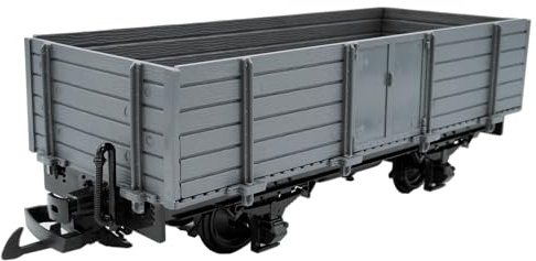 ML-Train Hochbordwagen grau als Spur-G Selbstbauwagen Bausatz | Gartenbahn Güterwagen