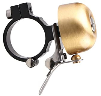 KOMBIUDA Fahrradklingel Aus Kupfer Klassisch Lauter Bell Horn Für Mountainbike Rennrad Gold Klingel Fahrradklingel