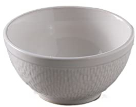 GELASIGE Salatschüssel Porzellan-Salat-Schüssel Dessert-Snack-Schüssel Fruchtschale Getreideschüssel Zarte Nudelschale Ramen Suppe Schüssel weiß Extra große Salatschüssel(B)