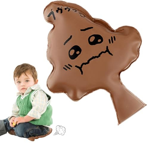 Whoopee Kissen, Whoopee-Kissen, Tier-Spielzeug, selbstaufblasendes Kaka-Kissen, Whoopee in Form einer Scheiße, lustiges Tierspielzeug, Halloween-Spruch