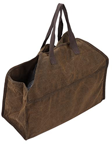 Borsa per il Trasporto della Legna, Organizer per Legna da Ardere Resistente All'usura con Comode Maniglie, 530G per Accessori per Caminetto