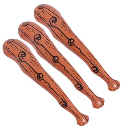 Toddmomy 3stücke Aufblasbarer Baseballschläger Für Baseball-partygeschenke Kleiner Baseballschläger Aufblasbares Stockspielzeug Aufblasbarer Schläger Kinderspielzeug