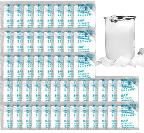 Coagulante portátil para Inodoro 50X, Gel Absorbente de Viaje, Caca y, fórmula de polímero, Polvo para Viajes, Senderismo, Camping, Pesca