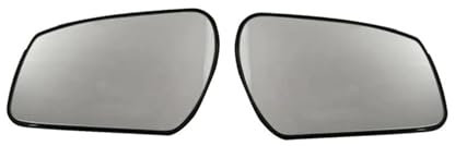 SQOGJSGZ Seitenspiegel Für Ford Für Fiesta MK5 2001-2010 Seite Spiegel Objektiv Auto Zubehör Rückspiegel Glas Ersatzspiegel(L+R)