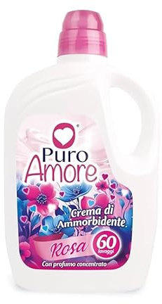 AMMORBIDENTE PURO AMORE 3L 60LAVAGGI ROSA 4 Pack