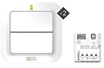 Delta Dore Pack Tyxa 611 pour installation d'un va-et-vient sans travaux Tyxia 2310 + Tyxia 5610 - Eclairage connecté - 6351410 Blanc