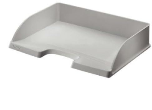 Briefablage Plus A4 quer, Polystyrol, Grau, 5 Stück