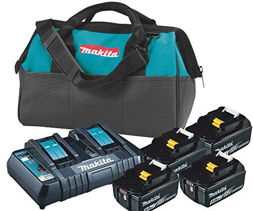 Makita Power Source Kit T 18,0V 4x5Ah DC18RD