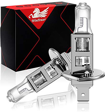 WinPower H1 70W 24V LKW Scheinwerfer Halogenlampen 3000K Gelb Super Bright, 2 Stück