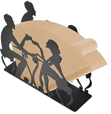 Kaffeefilterhalter Kaffeefilter Papierhalter Filtertütenhalter Halter: Nizirioo Kaffeefilterhalterung Eisenkunst Serviettenhalter Kaffeefilterträger Bis zu 120 Filter, für Café, Hotel, Bar, Zuhause