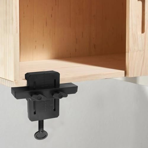 1 gabarit de quincaillerie d'armoire, outil de poinçonnage réglable, guide de perçage pour armoire, gabarit d'installation, poinçonnage et positionnement