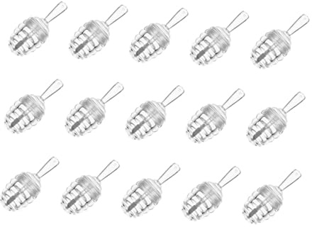 CALLARON 2 Ensembles Tubes Transparents Pour Gloss À Forme De Pots De Contenants Cosmétiques Réutilisables Pour Diy Voyage Et Usage 15 Pièces * 2