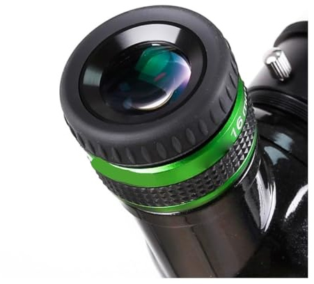 Accessori per telescopi Ampio oculare 70 gradi ultra grandangolare acromatico 1,25 pollici lunghezza accessori telescopio(16mm)