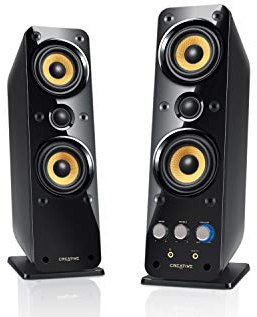 Creative GigaWorks T40 Series II 2.0 Multimedia Speaker System with BasXPort Technology, Black