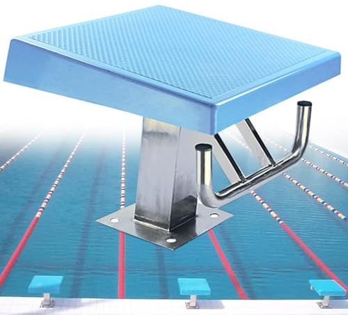 Piattaforma per tuffi in acciaio inossidabile, trampolini da competizione per allenamento, piattaforma per trampolini da piscina professionale, piattaforma di partenza per piscina, facile da montare