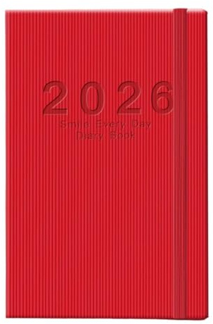 2026 Planner - Nyckelverktyg för att organisera dagligt liv och produktivitet | A5 Planning Agenda Notebook + Yearly Tabs Work Record Diary | För att göra-lista måltillbehör för hemmaskolkontor