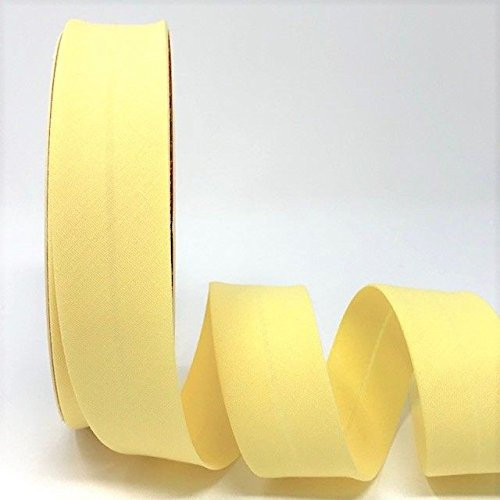 Byetsa Mais 30 mm Polycotton Schrägband auf einer 25 m Rolle