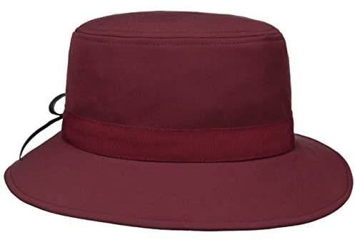 Mayser Evelin Softshell Fischerhut Damen Regenhut Sonnenhut Handmade Made in EU Sommer Winter Bordeaux S (55-56 cm)