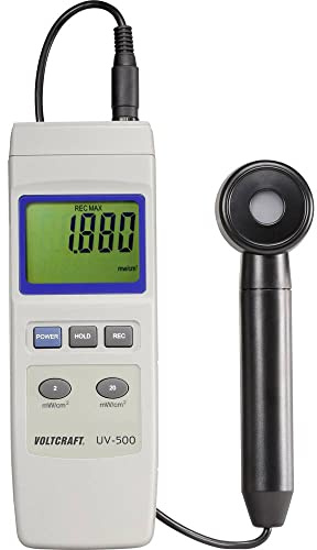 VOLTCRAFT VC-8330305 UV-500 UV-Messgerät 0.002-19.99 mW/cm²