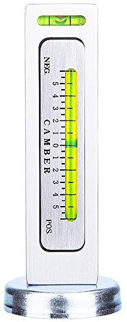 Eurobuy Attrezzo magnetico per la misurazione dell'asse dell'auto, per la regolazione della caduta, per l'allineamento della ruota, strumento di misurazione dell'asse universale per auto e camion