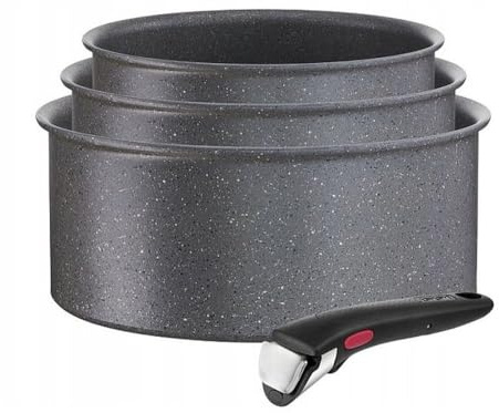 Tefal Ingenio Natural Force 3 Casseroles D16/18/20 Aa +pg /4 - L3969002