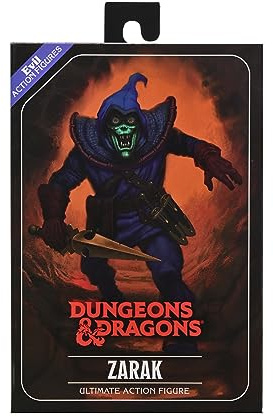 NECA - Dungeons & Dragons - Ultimate Zarak 7 Action Figure | Dungeons & Dragons 7 Inch Action Figure Ultimate - Zarak
