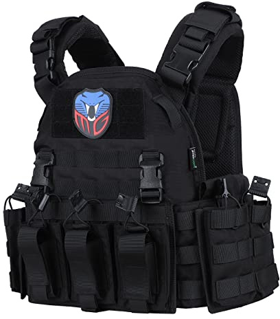 Snacam Tactical Vest for Men Molle Security Airsoft Vest Adult