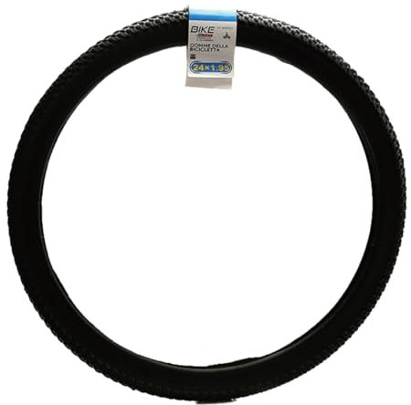 Juego de 2 neumáticos para carretera de goma de nailon, color negro, para City Bike, Trekking Bike, Fixed Bike, MTB y otros en 14 tamaños (24 x 1,95 cm (54-507))
