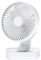 Joneytech Ventilator Leise Automatisch Oszillierend, 4000mAh Akku USB tischventilator 4 Geschwindigkeiten für den Schreibtisch, Zuhause, Picknicks und Büro - LED-Digitalanzeige, 12V mini ventilator