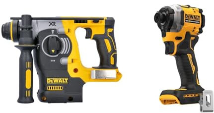 Dewalt 18V SDS-plus 24 mm Akku-Kombihammer DCH273N & 18V XR Akku-Schlagschrauber DCF850N