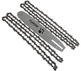 4 x Sägekette + 30cm Schwert kompatibel mit Dolmar PS33 PS 33 PS-33 PS34 PS-34