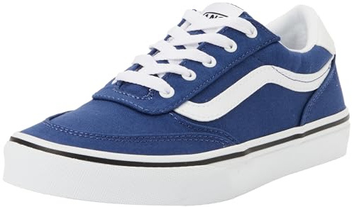 Vans Brooklyn LS, Zapatillas Niños, 5tu Canvas True Navy, 38 EU