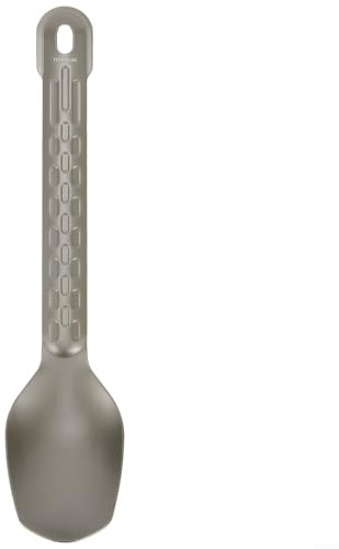 Cuchara de tenedor resistente para exteriores y uso doméstico, cubiertos ligeros de camping (cuchara)