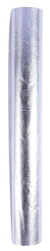 Gogogmee Self-adhesive Aluminum Foil Fiberglass Tape High Temperature Resistant Heat Cover Protection Cloth Insulation Tape for Sealing and Repairs