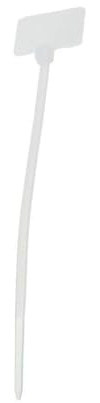 LZVMLNQI 100 bridas de cremallera para cable de alimentación, etiqueta de etiqueta, etiqueta de nailon, autobloqueante, cable de red, marcador