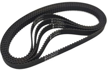 Motorcycle Transmission Belt MXL Timing Belt Closed-loop Rubber B112MXL 3mm 6mm Width 3D Printer Parts(10pieces,3mm)