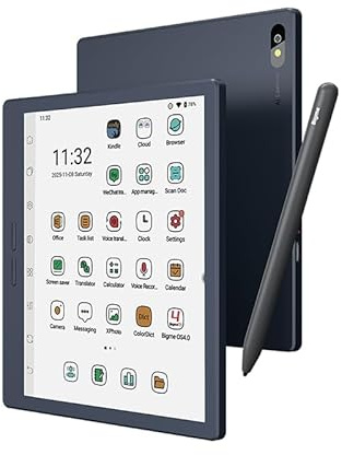 Bigme B7 Pro - Tableta electrónica a Color de 7 Pulgadas con Memoria de 8+256GB y función de teléfono 4G (Azul)