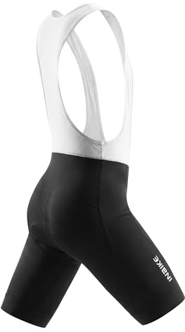 INBIKE Culote Corto Ciclismo Hombre Pantalones Verano MTB Bicicleta Ligero Transpirable con Badana Gel Acolchado
