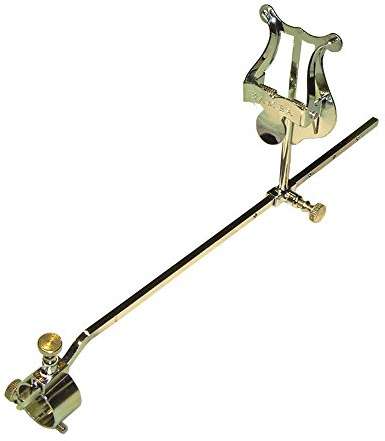 Atril marcha trombón, ajustable soporte Ø 20 mm