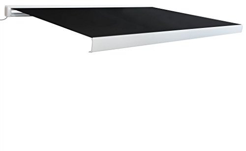 vidaXL Tenda da Sole Retrattile Motorizzata 400cm Antracite Tendalino Parasole