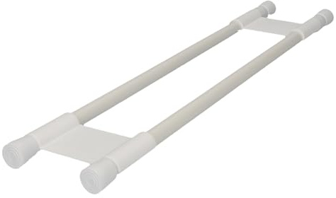 cartrend Caravan 10242 - Barras Dobles para asegurar estanterías, armarios, caravanas, Casas rodantes, campamentos, Casas y Barcos, Medidas 41 a 71 cm