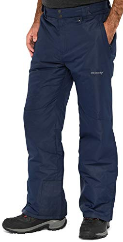 SkiGear Men's Essential Snow Pants, Blue Night, 3X-Large/34 Inseam