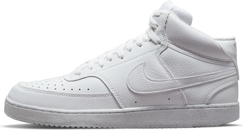 Nike Herren Court Vision Walking-Schuh, White/White-White, 40 EU