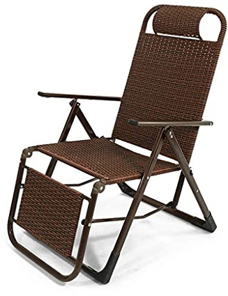 Folding Reclining Chairs, Zero Gravity Chairs, Lounger Deck Chairs, Beach Chairs, Sun Lounger, Super Width 53 CM, Beach Patio Garden Camping (Color : 2)