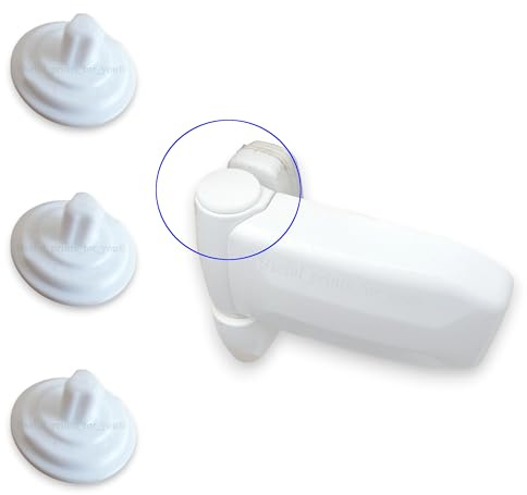 Round 20mm Caps for Patio Door French Door Flag Hinge Covers